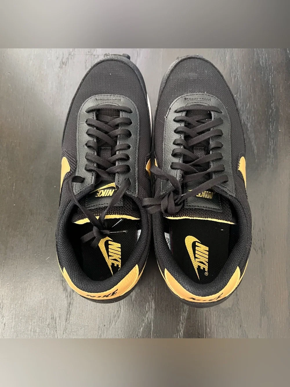 ✔️GUC✔️NIKE Daybreak 'Black Metallic Gold'